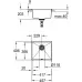 Кухонная мойка Grohe K700U 31653AP0/31653AT0 45х40