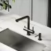 Смеситель для кухни под фильтр Sancos Spin SC4015GG вороненая сталь