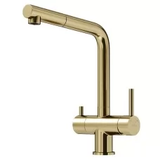 Смеситель для кухни под фильтр Sancos Spin SC4015BG браширов..