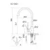 Смеситель для кухни Sancos Stainless SC12001SS нержавеющая сталь