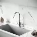 Смеситель для кухни под фильтр Sancos Taper SC4012BN брашированный никель