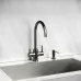Смеситель для кухни под фильтр Sancos Taper SC4012GG воронёная сталь