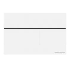 Кнопка смыва CeramicaNova Balance Rect CN12-001W белый