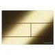 Кнопка смыва CeramicaNova Balance Rect CN12-004BG золото брашированное