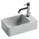 Умывальник CeramicaNova Element CN5045 39.5x22 белый