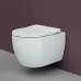 Унитаз CeramicaNova Play CN3001 49х37 Rimless Soft Close (подвесной)