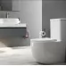 Унитаз CeramicaNova Mia CN1801T Торнадо сиденье микролифт белый (напольный)
