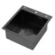 Кухонная мойка ARFEKA ECO AR 450*500 POP-UP BLACK PVD NANO DECOR MILLET