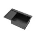 Кухонная мойка ARFEKA ECO AR 780*500 L POP-UP BLACK PVD NANO