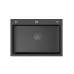 Кухонная мойка ARFEKA ECO AR 700*500 POP-UP BLACK PVD NANO DECOR