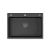 Кухонная мойка ARFEKA ECO AR 700*500 POP-UP BLACK PVD NANO
