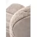 Стул HALMAR K599 бежевый/черный, поворотный