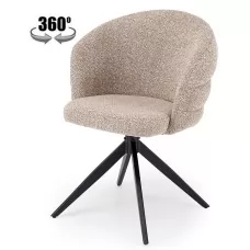 Стул HALMAR K604 бежевый/черный, по..