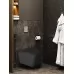 Унитаз Amore di Mare Tassaro Tornado P202MGR-T 36x52 сиденье дюропласт, микролифт, черный матовый (подвесной)