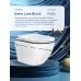 Унитаз Amore di Mare Delio P203LB 36x49 сиденье дюропласт, микролифт, белый с черным (подвесной)
