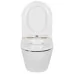 Унитаз Amore di Mare Delio P203LG 36x49 сиденье дюропласт, микролифт, белый с золотым (подвесной)