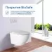 Унитаз Amore di Mare Delio P203 36x49 сиденье дюропласт, микролифт, белый матовый (подвесной)