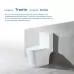 Унитаз Amore di Mare Tronto N900 36,5x65 сиденье Duroplast, микролифт, белый (напольный)