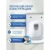 Унитаз Amore di Mare Garda Tornado P310-T 34x51,5 сиденье дюропласт, микролифт, белый глянец (подвесной)