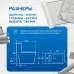 Унитаз Amore di Mare Tronto Bidet N900-X 36,5x65 с функцией биде, сиденье Duroplast, микролифт, белый (напольный)
