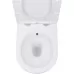 Унитаз Amore di Mare Delio Tornado Bidet P203X 36x49 с функцией биде, сиденье дюропласт, микролифт, белый (подвесной)