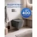 Унитаз Amore di Mare Tassaro Tornado P202MGR-T 36x52 сиденье дюропласт, микролифт, серый матовый (подвесной)