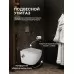 Унитаз Amore di Mare Delio Tornado Bidet P203X-T с функцией биде, сиденье дюропласт, микролифт, белый (подвесной)