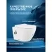 Унитаз Amore di Mare Lenza Tornado Bidet P252X-T 36x52 с функцией биде, сиденье дюропласт, микролифт, белый глянец (подвесной)