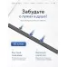 Душевой трап Amore di Mare Verso SD-100GM, 1000х70 мм, оборачиваемый под плитку, оружейная сталь