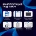 Инсталляция для унитаза Amore di Mare 50114 с кнопкой QF404MB черный матовый