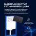 Инсталляция для унитаза Amore di Mare 50114 с кнопкой 303MB черный матовый