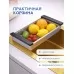 Кухонная мойка Amore di Mare Favo Pelle FP5048G-2 Декор-Золото