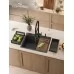 Кухонная мойка Amore di Mare Unico Black UN6048-B Декор-Черный