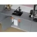 Кухонная мойка Omoikiri Taki 54-U/IF-R-GM Side SF вороненая сталь