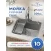 Кухонная мойка Amore di Mare Favo Pelle FP7048S-2 Декор-Сатин