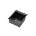 Кухонная мойка Arfeka ECO AR 450*500 POP-UP+CL F+DS BLACK DECOR VOLCANIC