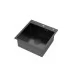 Кухонная мойка Arfeka ECO AR 500*500 POP-UP+CL F+DS BLACK DECOR VOLCANIC