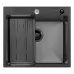 Кухонная мойка Arfeka ECO AR 550*500+CL AR G+DS AR BLACK