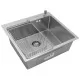 Кухонная мойка Arfeka ECO AR 550*500+CL AR F+DS AR SATIN