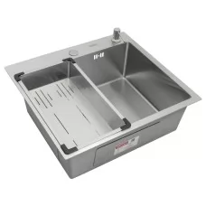 Кухонная мойка Arfeka ECO AR 550*500+CL AR G+DS AR SATIN