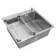 Кухонная мойка Arfeka ECO AR 550*500+CL AR G+DS AR SATIN
