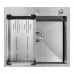 Кухонная мойка Arfeka ECO AR 550*500+CL AR G+DS AR SATIN
