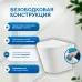Унитаз Amore di Mare Oreto PR701 37x54 сиденье дюропласт, белый (приставной)