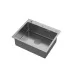 Кухонная мойка Arfeka ECO AR 600*500 POP-UP+CL F+DS SATIN DECOR VOLCANIC