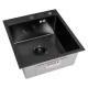 Кухонная мойка Arfeka ECO AR 450*500 BLACK PVD NANO DECOR VOLCANIC ROCK