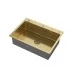 Кухонная мойка Arfeka ECO AR 700*500 POP-UP+CL+DS GOLD DECOR