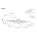 Кровать SIGNAL PARMA Raven 30 темно-бежевый 160/200