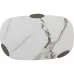 Стол журнальный SIGNAL ADORO B Ceramic белый Amber Bianco/медный 105/65