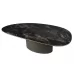 Стол журнальный SIGNAL BELLO A Ceramic черный Vulcano/медный 140/80