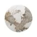Стол обеденный SIGNAL PORTO Ceramic белый Pandoro/черный 120-160/120